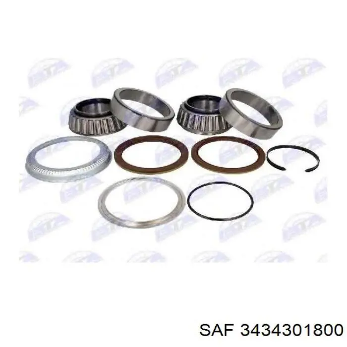 Купити 3434301800 SAF Підшипник ступиці передньої