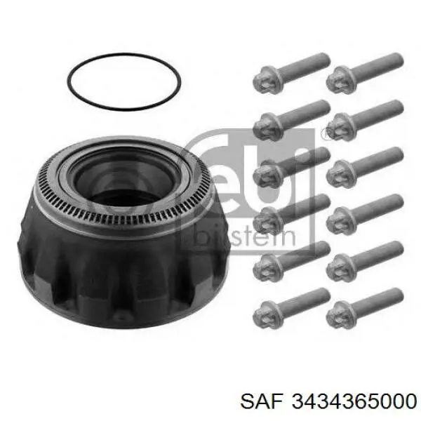 Маточина колеса передня SAF 3434365000 ціна, від 210.61 USD