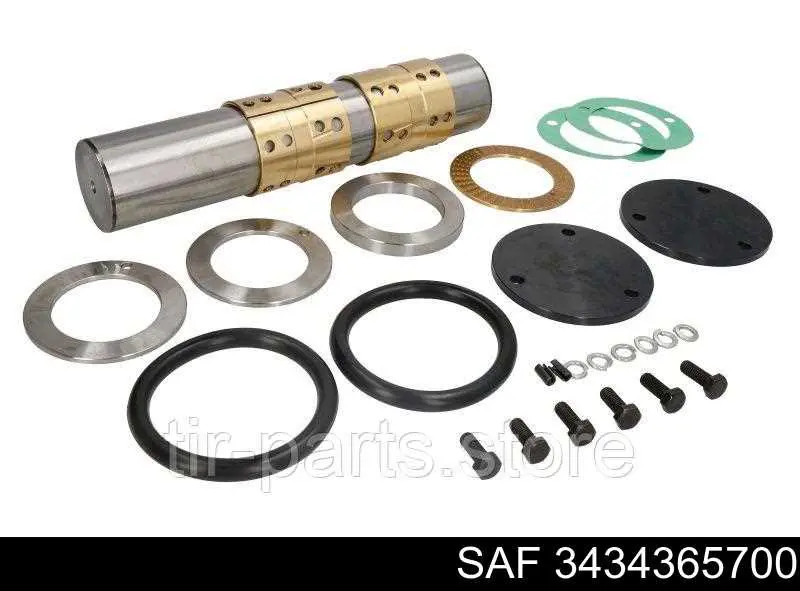 Ремкомплект шкворня поворотного кулака SAF 3434365700 ціна, від 106.55 USD