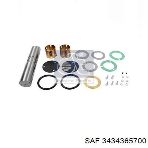 Ремкомплект шкворня поворотного кулака SAF 3434365700 ціна, від 102.44 USD