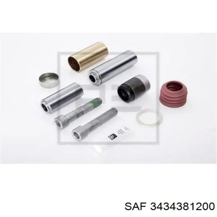 3434381200 SAF Ремкомплект заднього гальмівного супорта