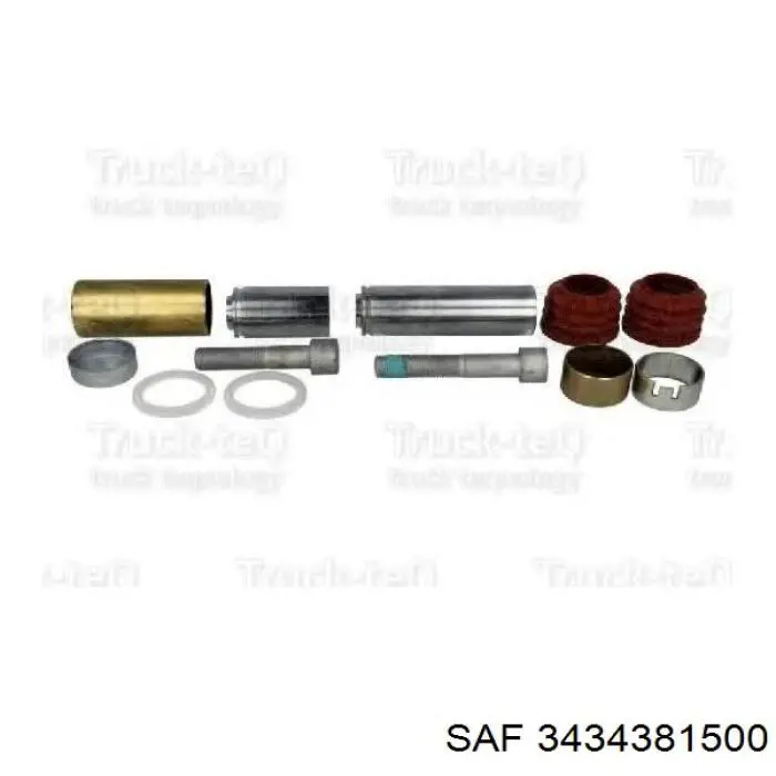 Ремкомплект супорту гальмівного заднього SAF 3434381500 ціна, від 35.44 USD
