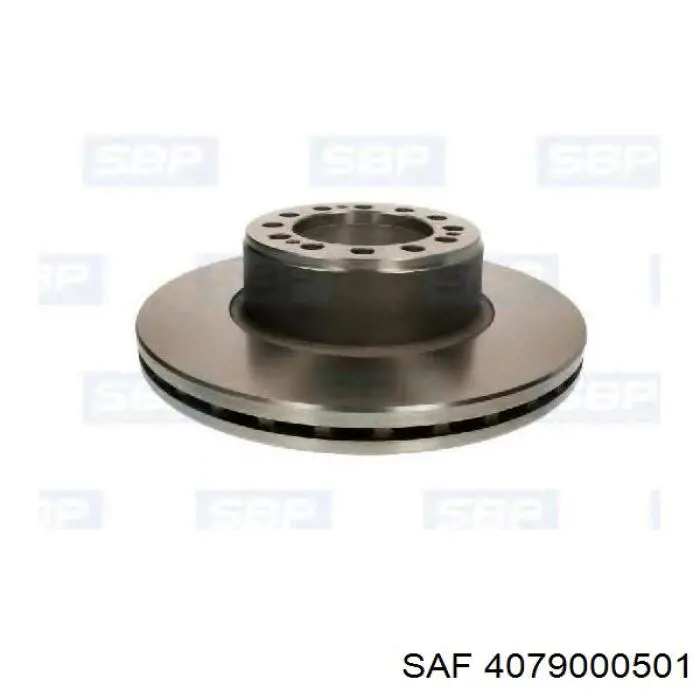 4079000501 SAF диск гальмівний задній