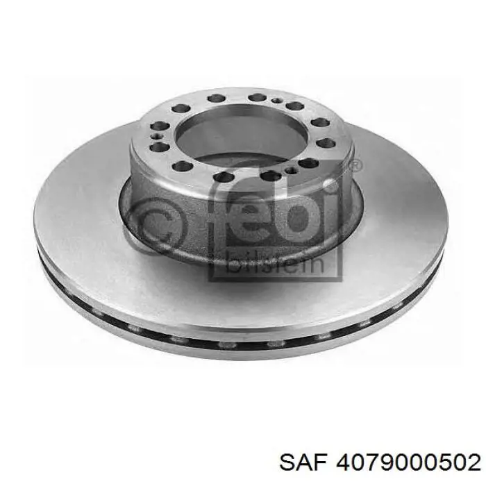 4079000502 SAF диск гальмівний задній