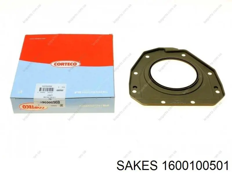 Сальник колінвала двигуна, задній Sakes 1600100501 ціна, від 35.65 USD