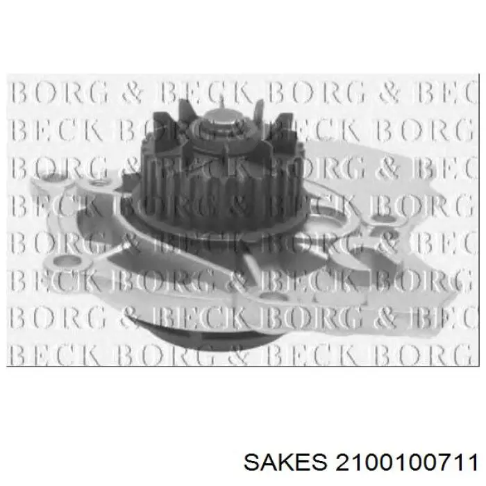 Помпа водяна, корпус Sakes 2100100711 ціна, від 63.34 USD
