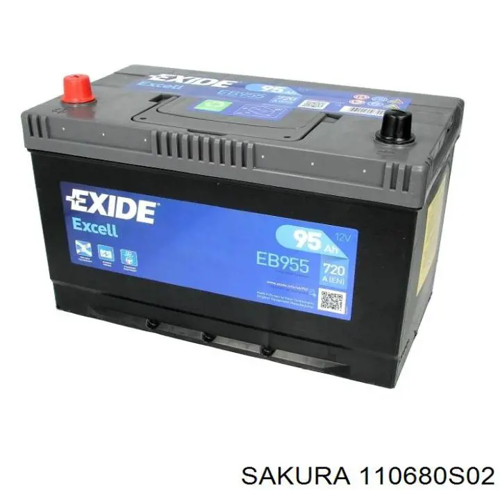 Купити Акумулятор Sakura 110 А/г (110680S02)