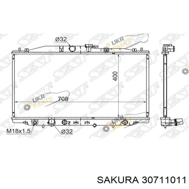 Радіатор основний Sato Tech R12103 ціна, від 89.85 USD