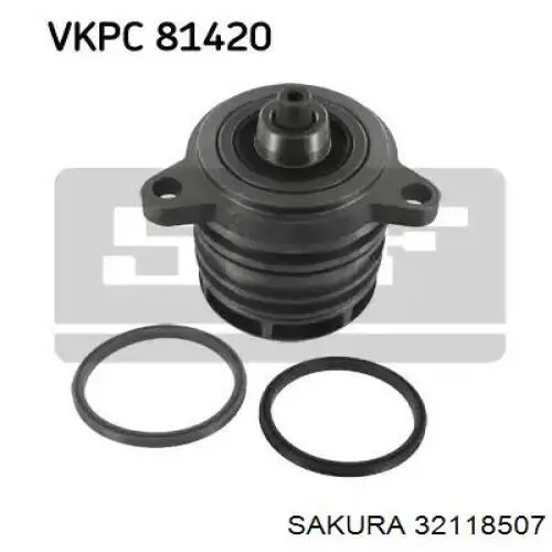 Радіатор 32118507 Sakura