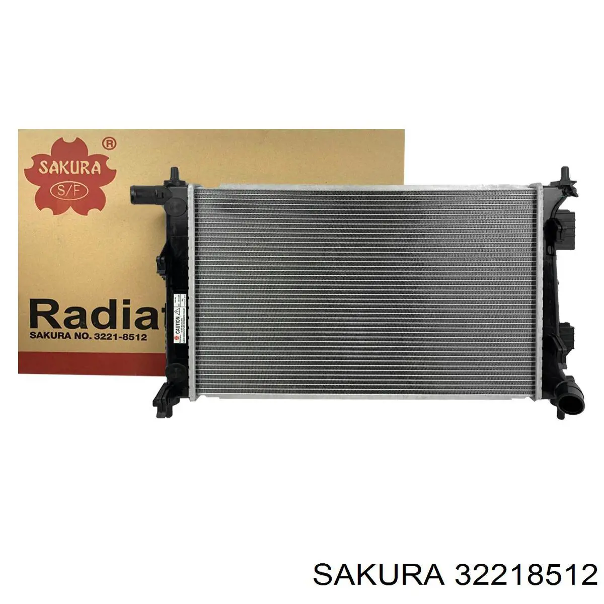 32218512 Sakura Радіатор охолодження двигуна