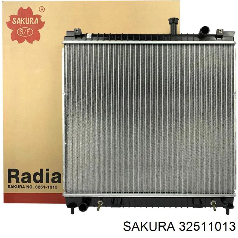 Радіатор основний Sakura 32511013 ціна, від 185.72 USD