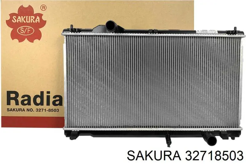 32718503 Sakura Радіатор охолодження двигуна