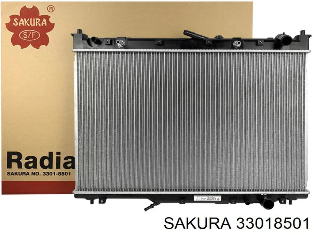 Радіатор основний Sakura 33018501 ціна, від 163.88 USD