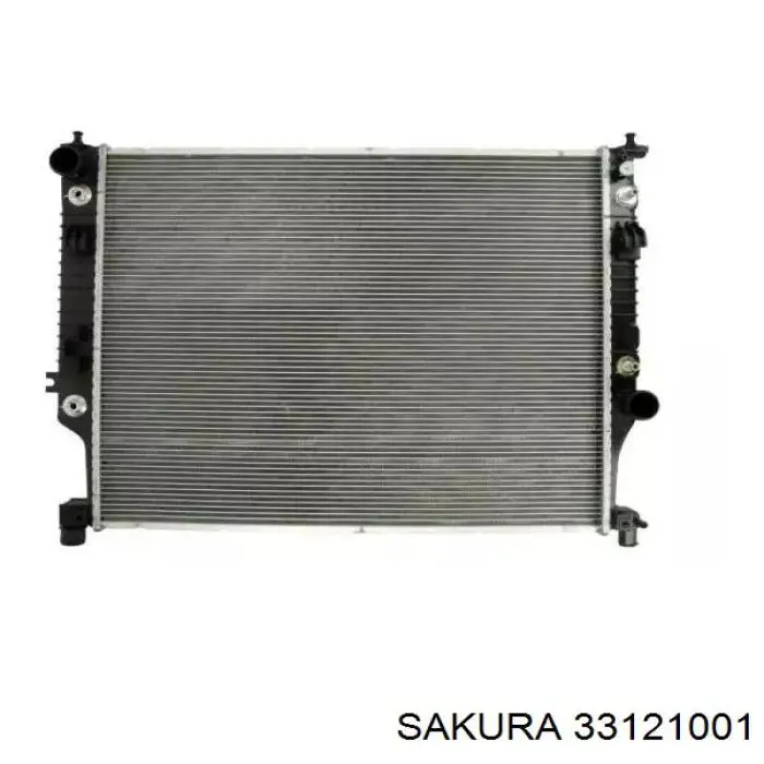 MB000505 SAT Радіатор охолодження двигуна