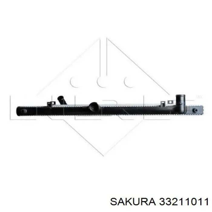 33211011 Sakura радіатор охолодження двигуна
