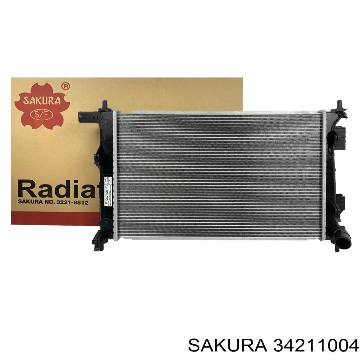 RA67711 Signeda радіатор охолодження двигуна
