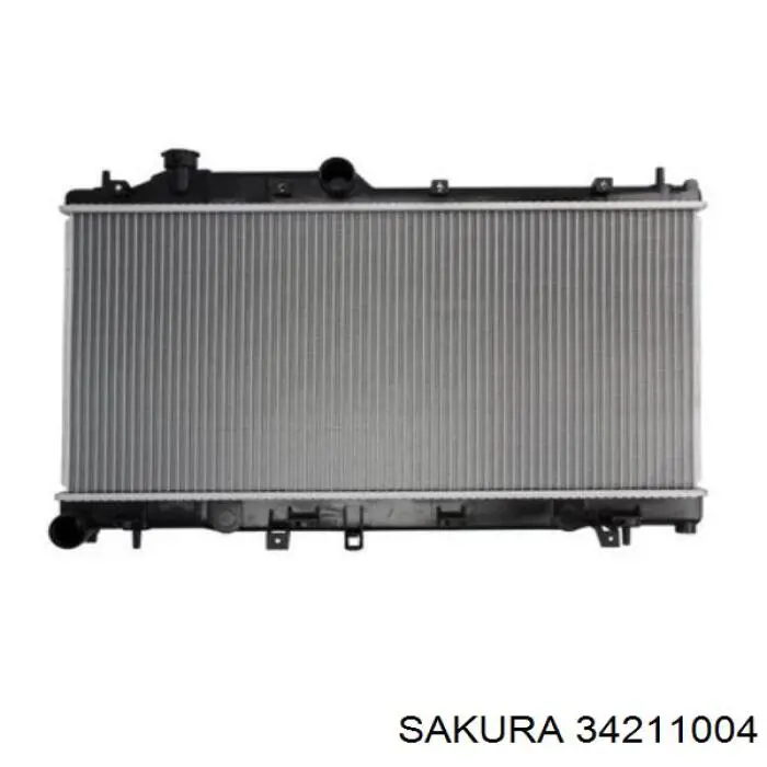 Купити 34211004 Sakura Радіатор двигуна