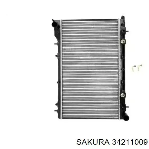 R12227 Sato Tech Радіатор охолодження двигуна