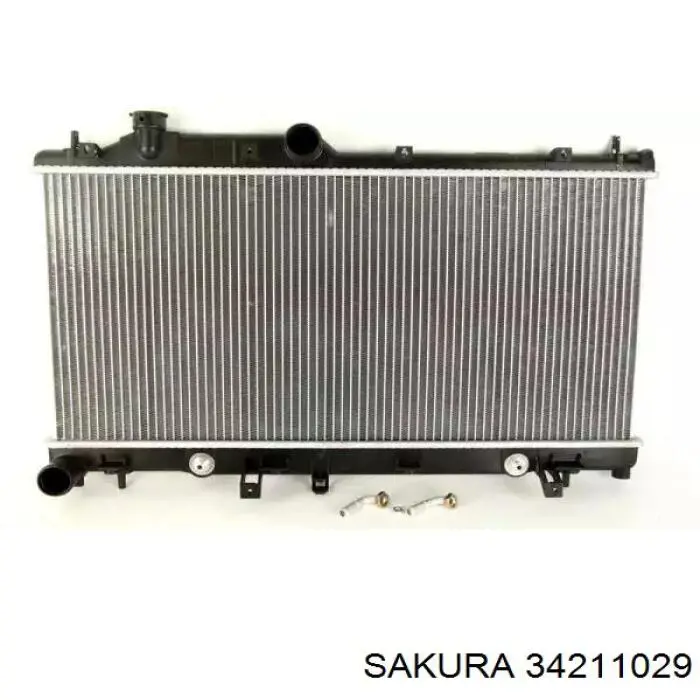 FP67A1402 FPS Радіатор охолодження двигуна