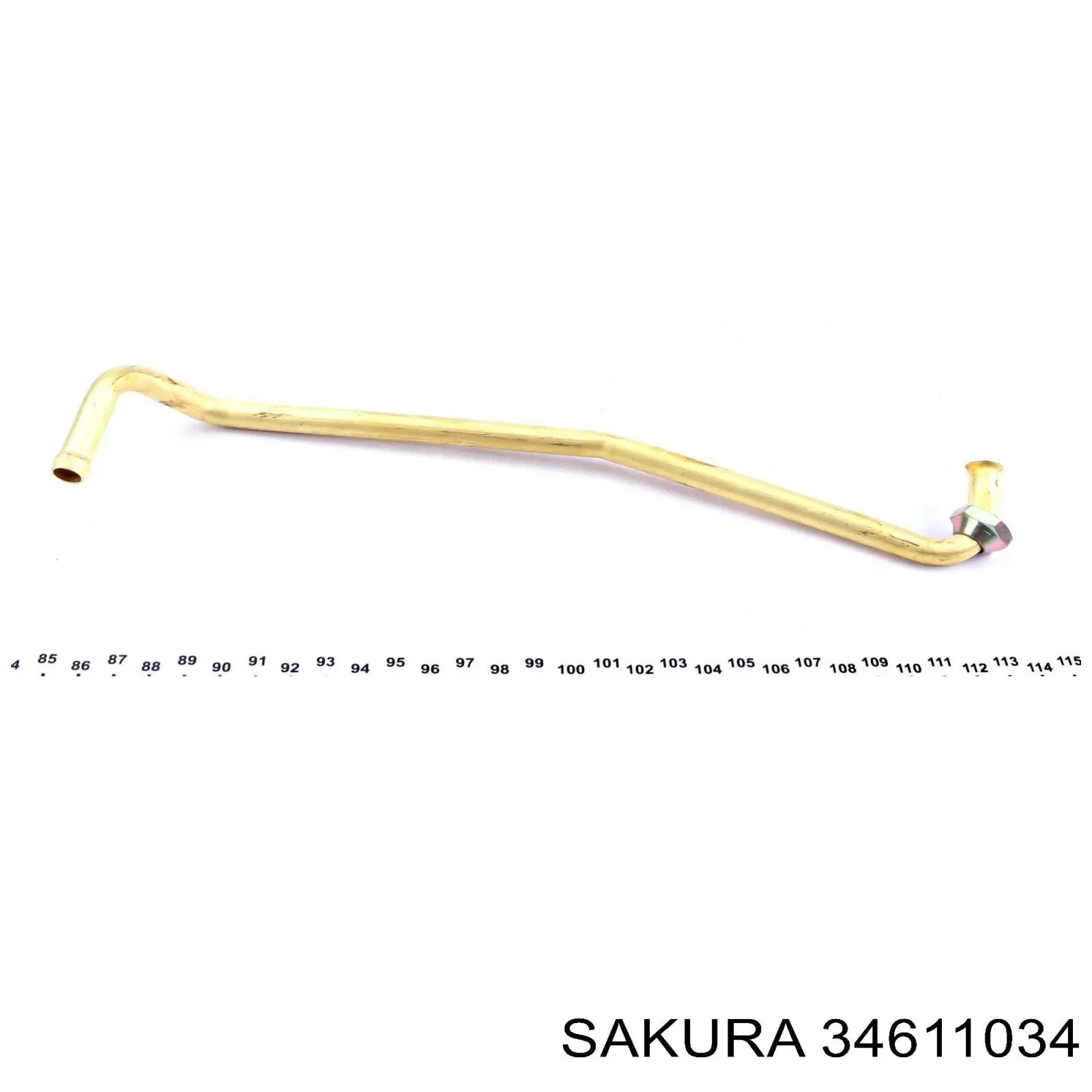 Радіатор 34611034 Sakura