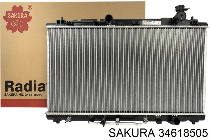 R12108 Sato Tech Радіатор охолодження двигуна
