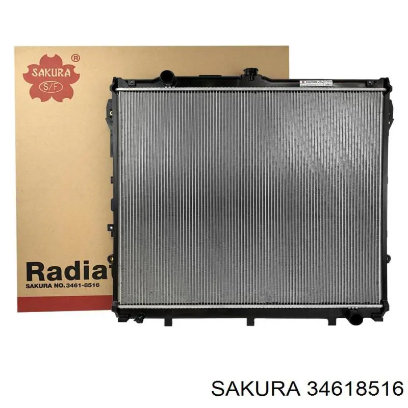 Радіатор основний Sakura 34618516 ціна, від 116.61 USD