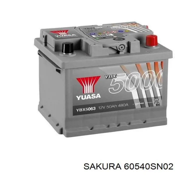 Купити 60540SN02 Sakura Автомобільна батарея