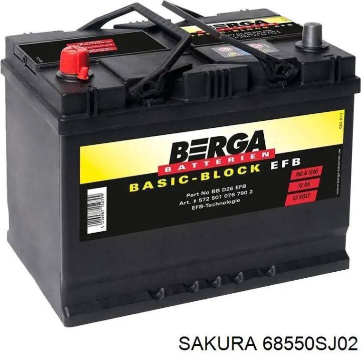 Батарея акумуляторна Sakura 68550SJ02 ціна, від 122.59 USD