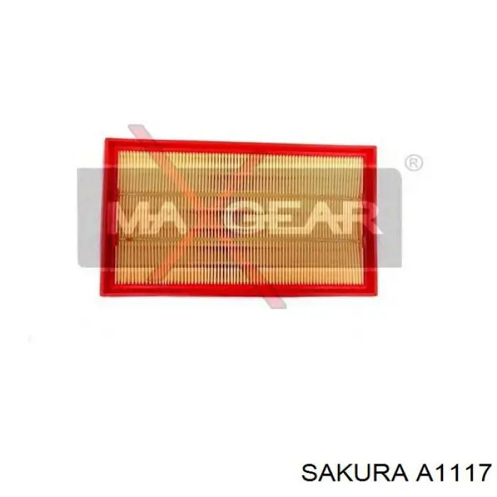 A1117 Sakura Повітряний фільтр двигуна