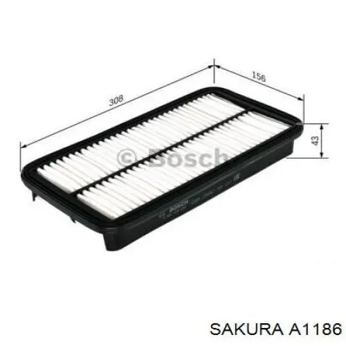 Повітряний фільтр A997 Vasco Filters