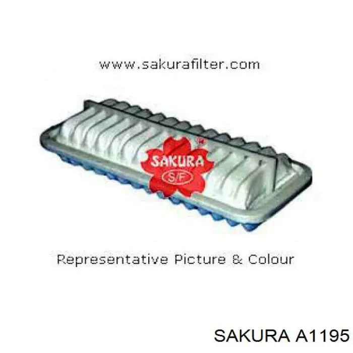 A1195 Sakura фільтр повітряний