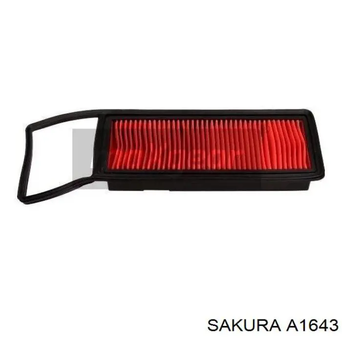 Елемент повітряного фільтра Sakura A1643 ціна, від 4.90 USD