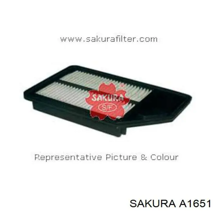 Повітряний фільтр A1651 Sakura