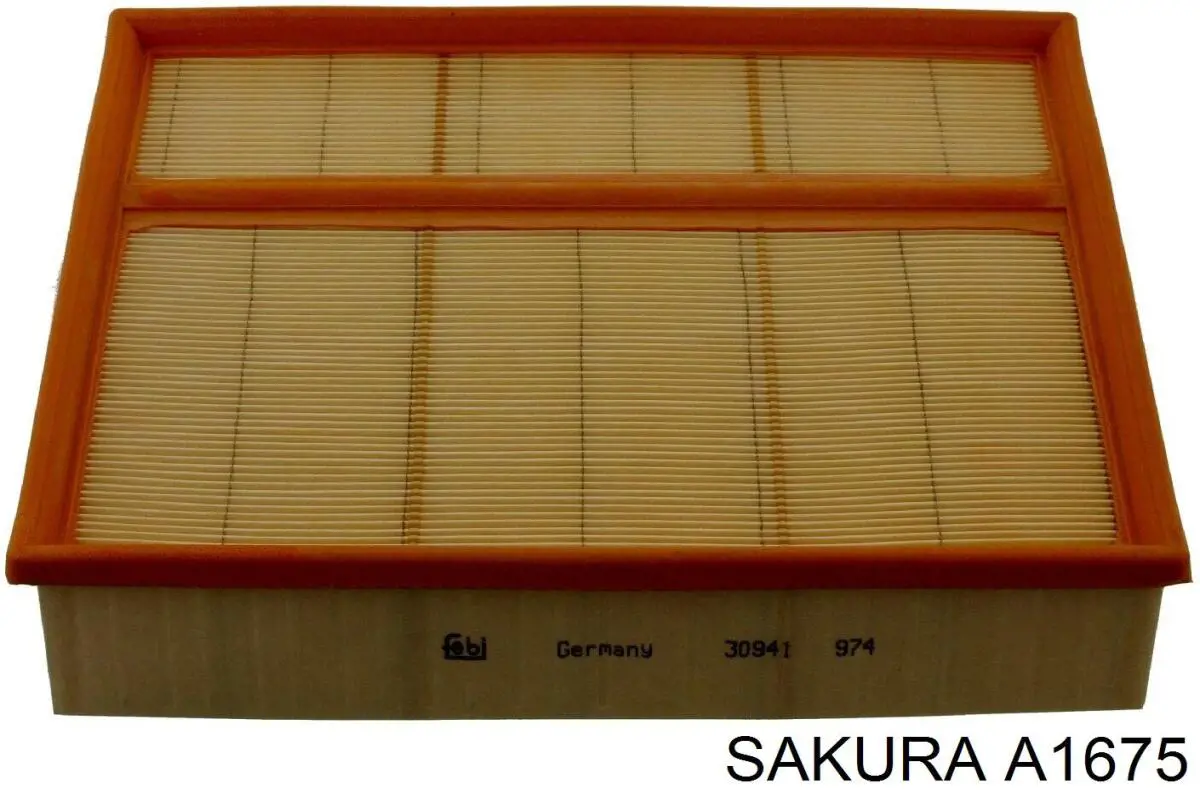A1675 Sakura Повітряний фільтр двигуна