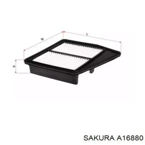 Елемент повітряного фільтра Bremsi FA1050 ціна, від 5.30 USD