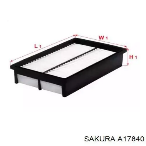 Елемент повітряного фільтра Sakura A17840 ціна, від 9.46 USD