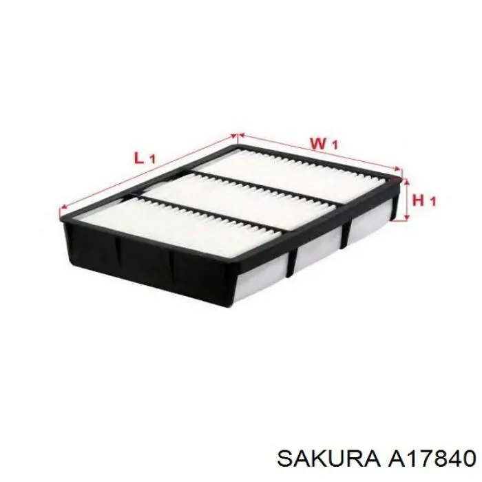 Повітряний фільтр A17840 Sakura