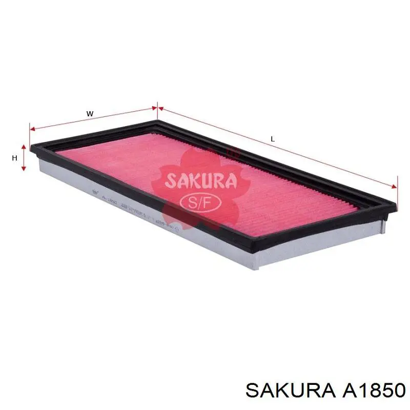 A1850 Sakura фільтр повітряний