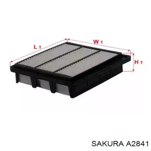 Повітряний фільтр A2841 Sakura