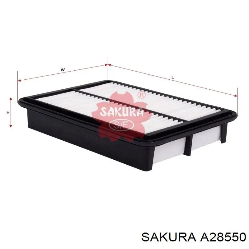 Елемент повітряного фільтра Sakura A28550 ціна, від 6.29 USD