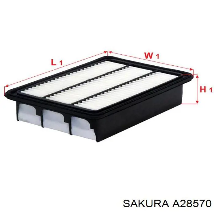 Повітряний фільтр A28570 Sakura