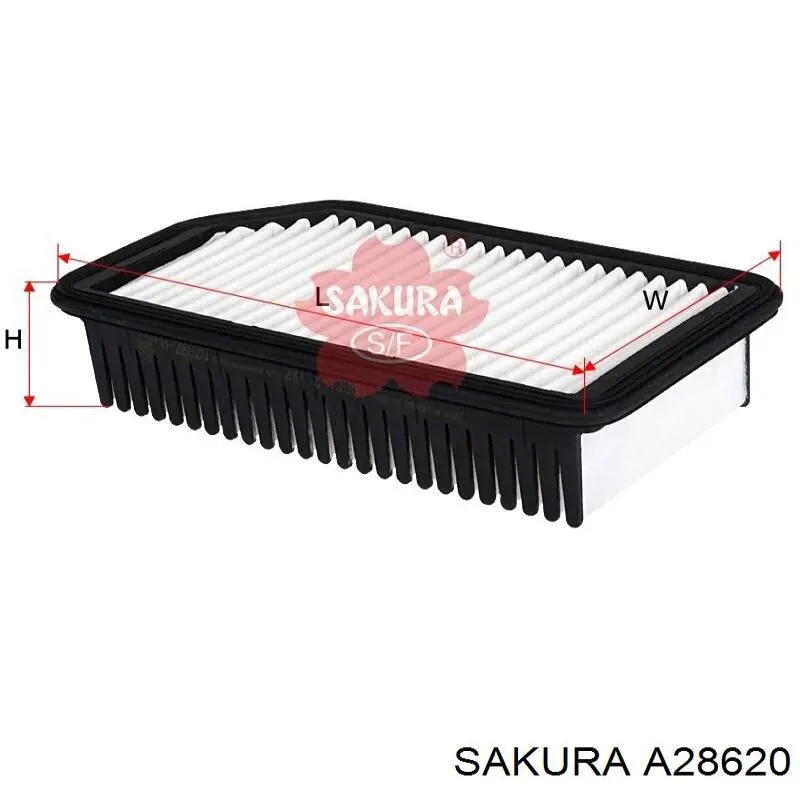 Елемент повітряного фільтра Sakura A28620 ціна, від 5.33 USD
