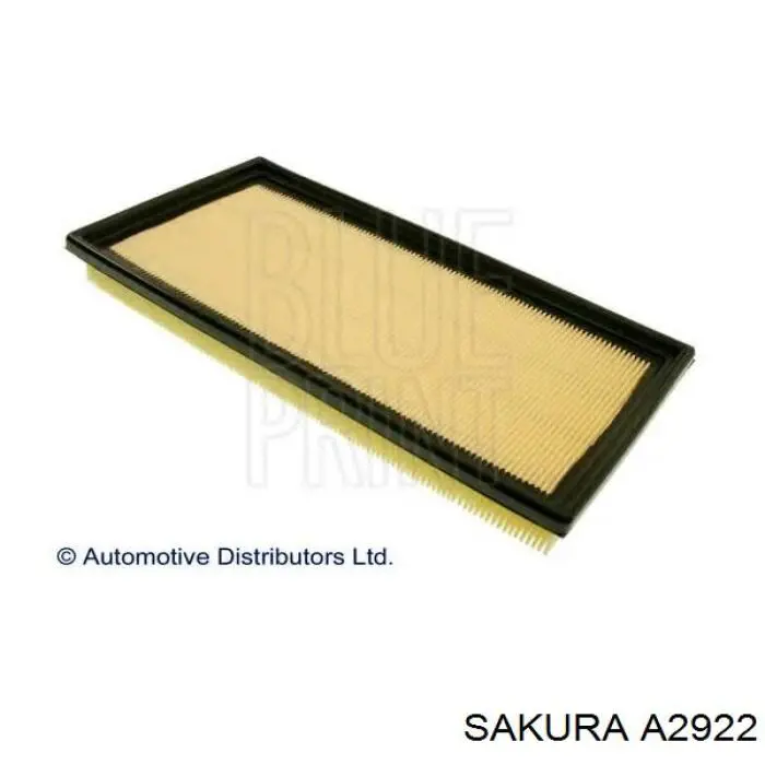 A2922 Sakura Повітряний фільтр двигуна