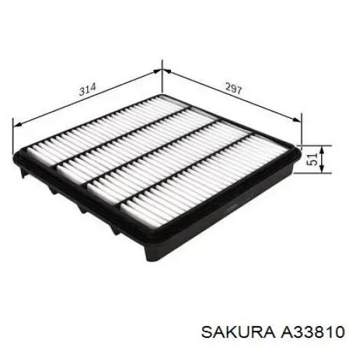 Фільтр повітряний Interparts IPA1022