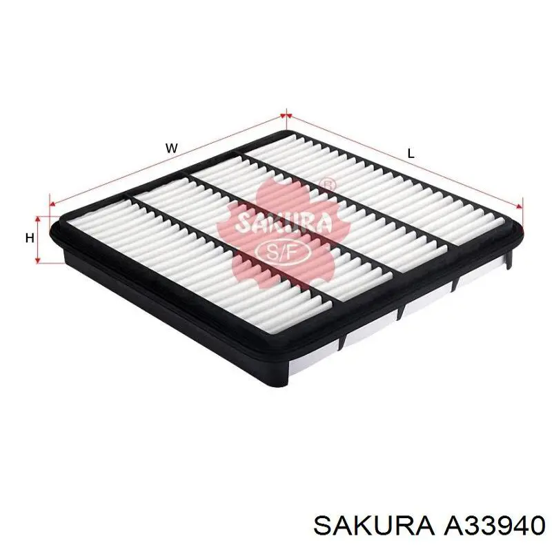 Елемент повітряного фільтра Sakura A33940 ціна, від 11.49 USD