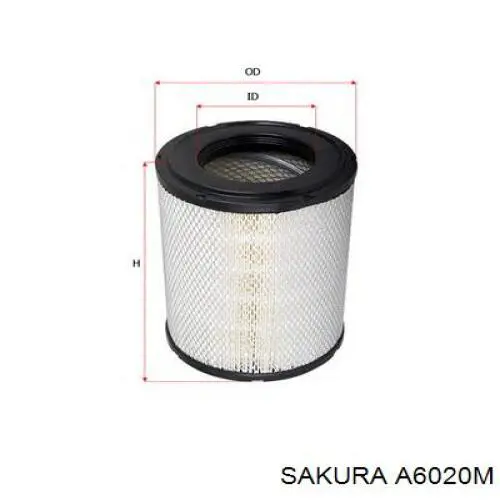 AF0167PE Alpha Filter Повітряний фільтр двигуна
