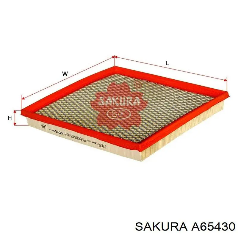 Елемент повітряного фільтра Sakura A65430 ціна, від 5.23 USD