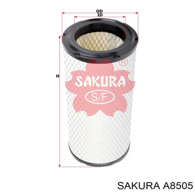 Купити AF0135 Alpha Filter Автомобільний фільтр повітря