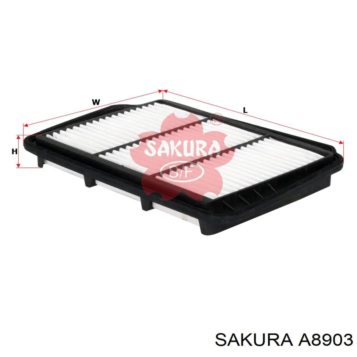 Купити A8903 Sakura Автомобільний фільтр повітря