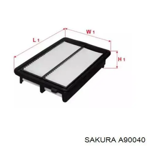 Купити A90040 Sakura Автомобільний фільтр повітря